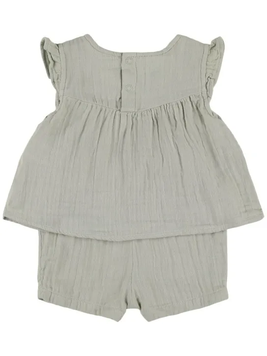 Petit Bateau   Cotton top &amp; shorts 