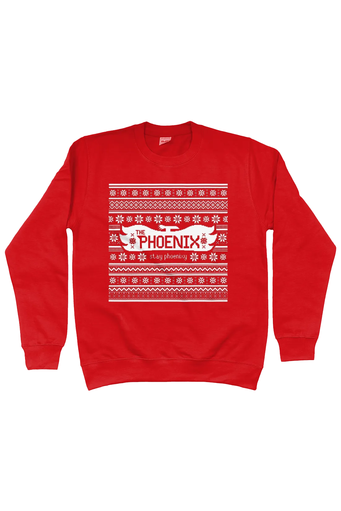 Phoenix Christmas jumper adult