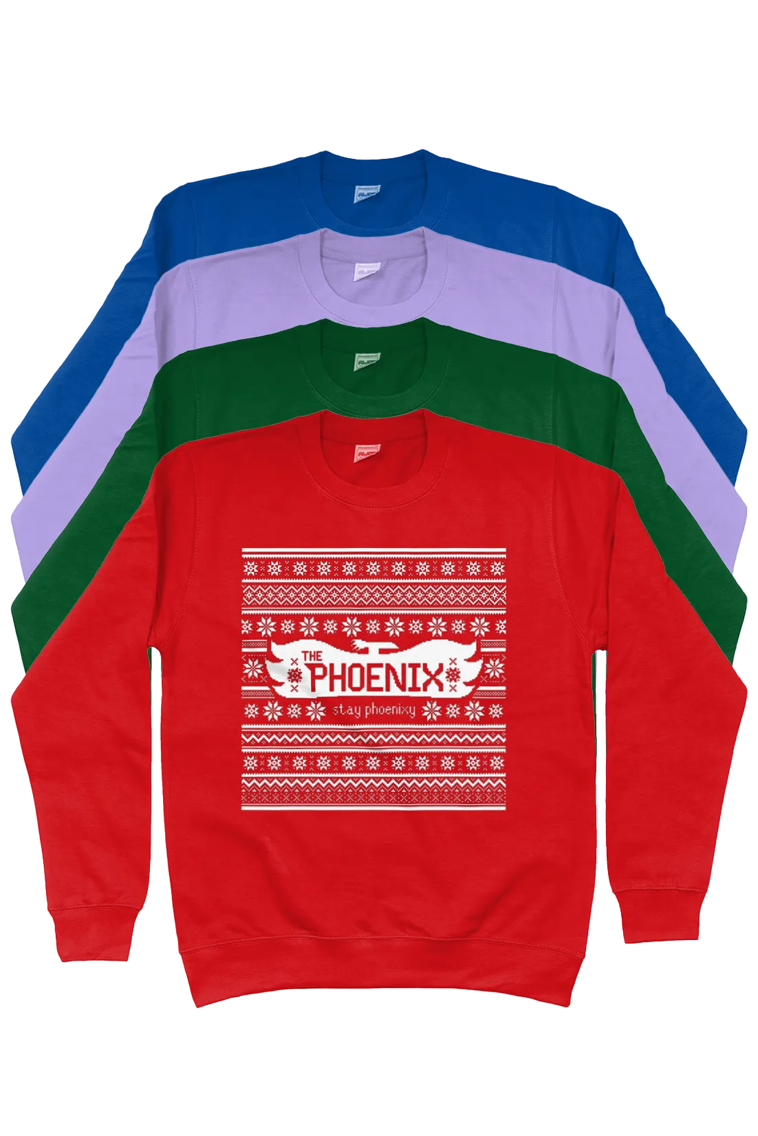 Phoenix Christmas jumper adult