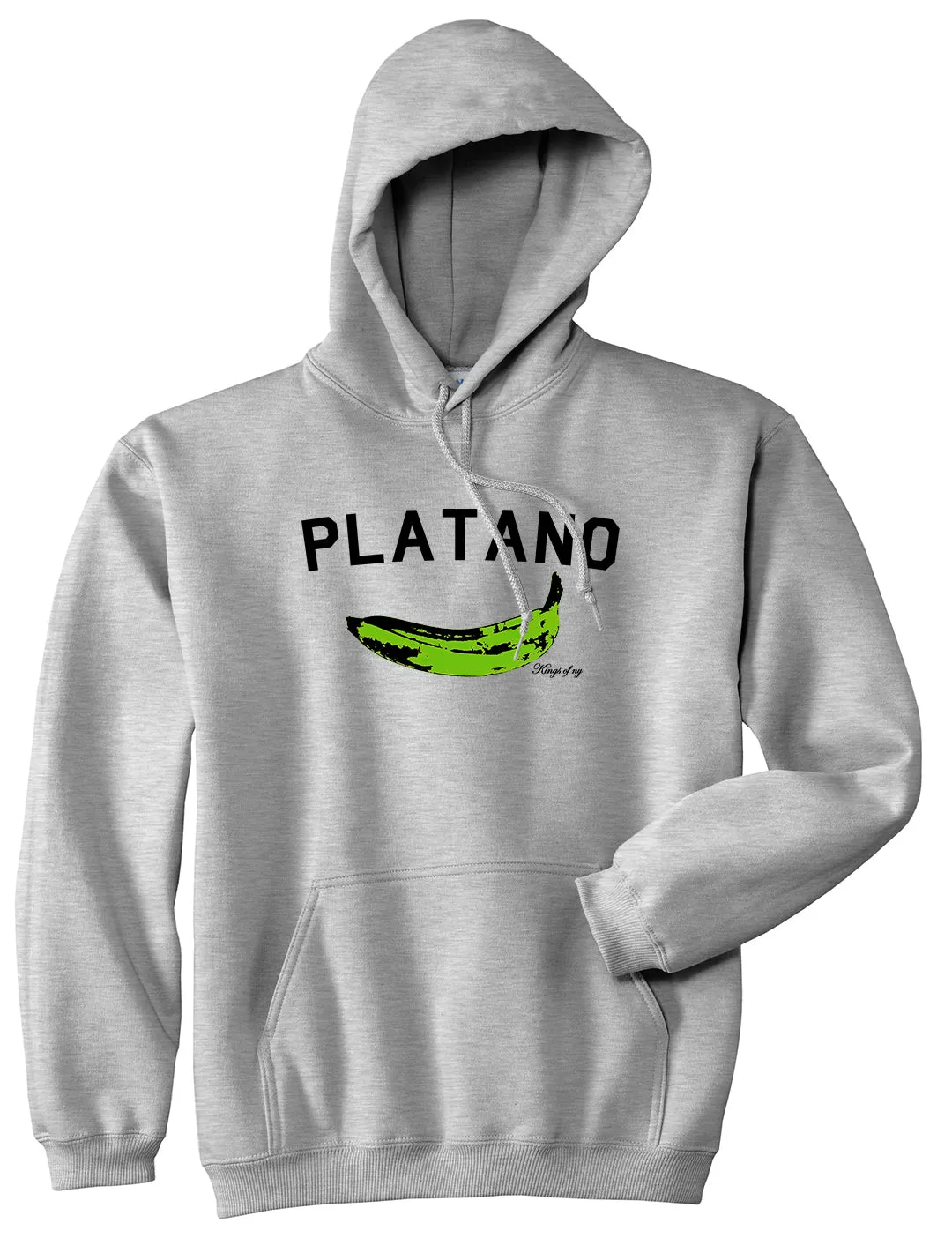 Platano Dominican Artwork DR Mens Pullover Hoodie