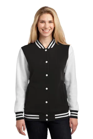 Sport-Tek® Ladies Fleece Letterman Jacket. LST270