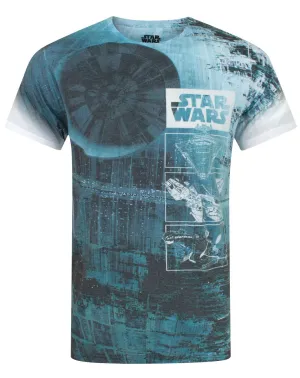 Star Wars Death Star Sublimation Men's T-Shirt