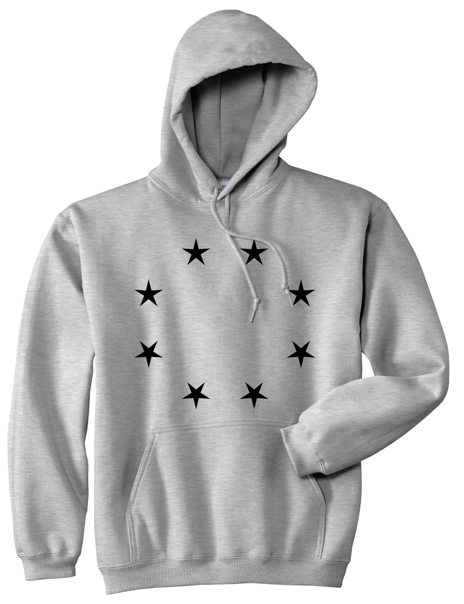 Stars Circle Goth Ghetto Pullover Hoodie Hoody