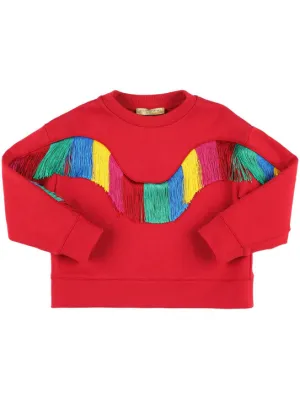 Stella McCartney Kids   Organic cotton sweatshirt 