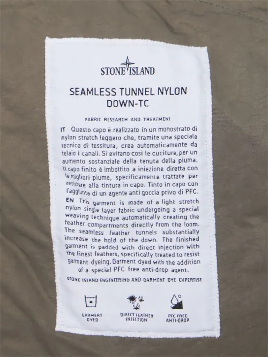 Stone Island   Seamless Tunnel down jacket 