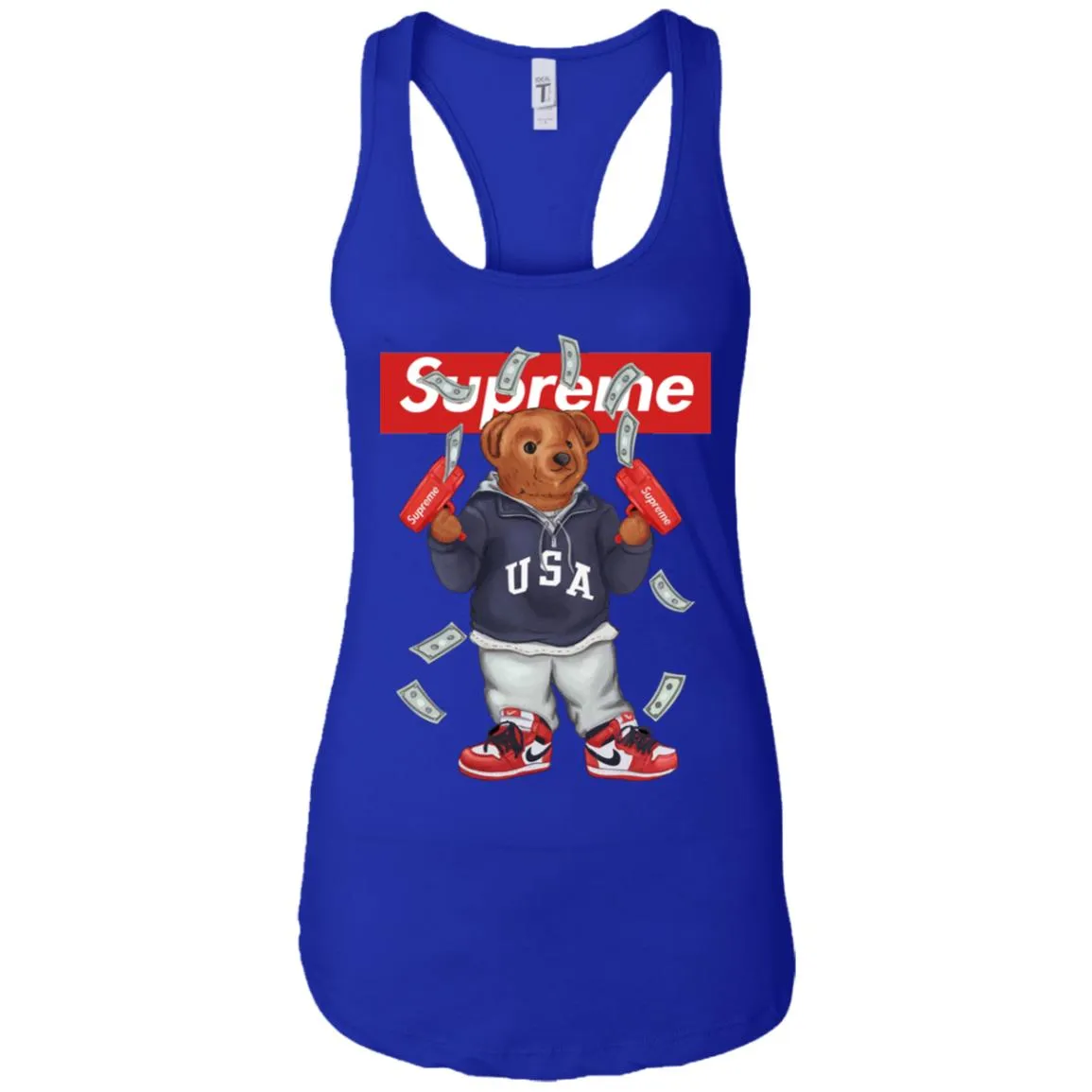 Supreme Bear Hot Trending T-shirt Women Tank Top