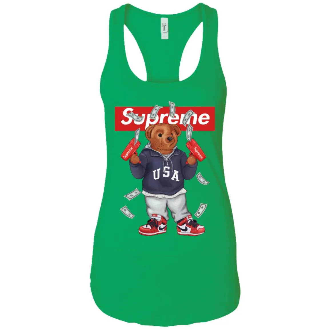 Supreme Bear Hot Trending T-shirt Women Tank Top