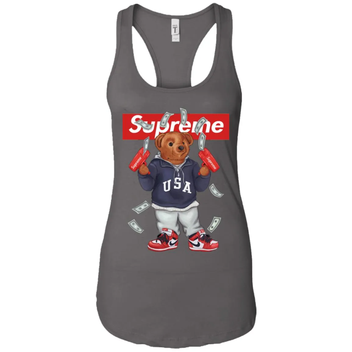 Supreme Bear Hot Trending T-shirt Women Tank Top