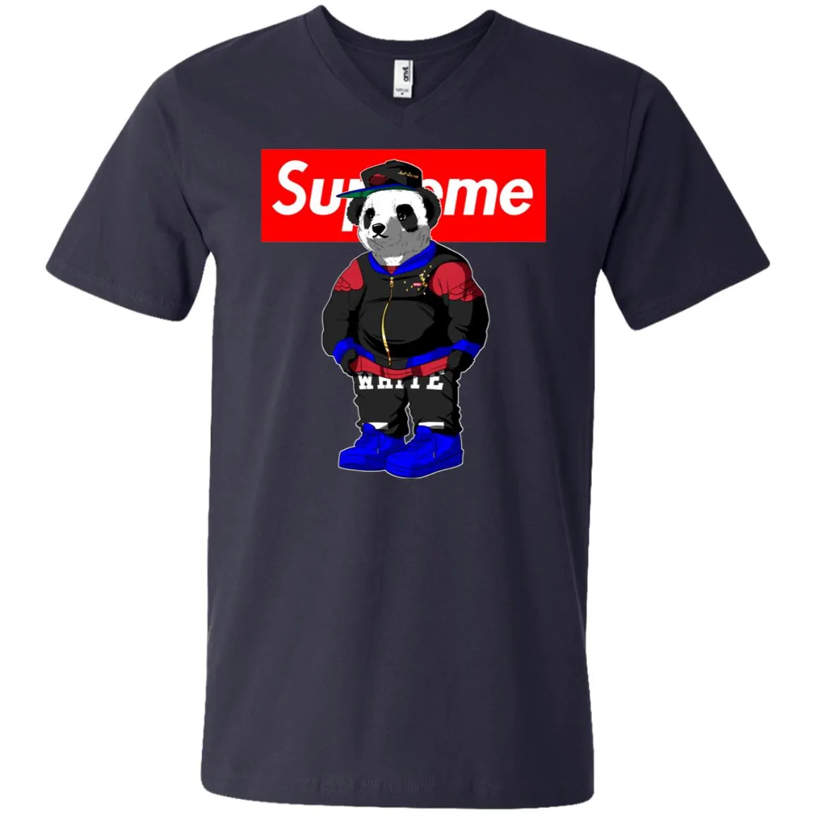 Supreme Bear Trending T-shirt Men V-Neck T-Shirt