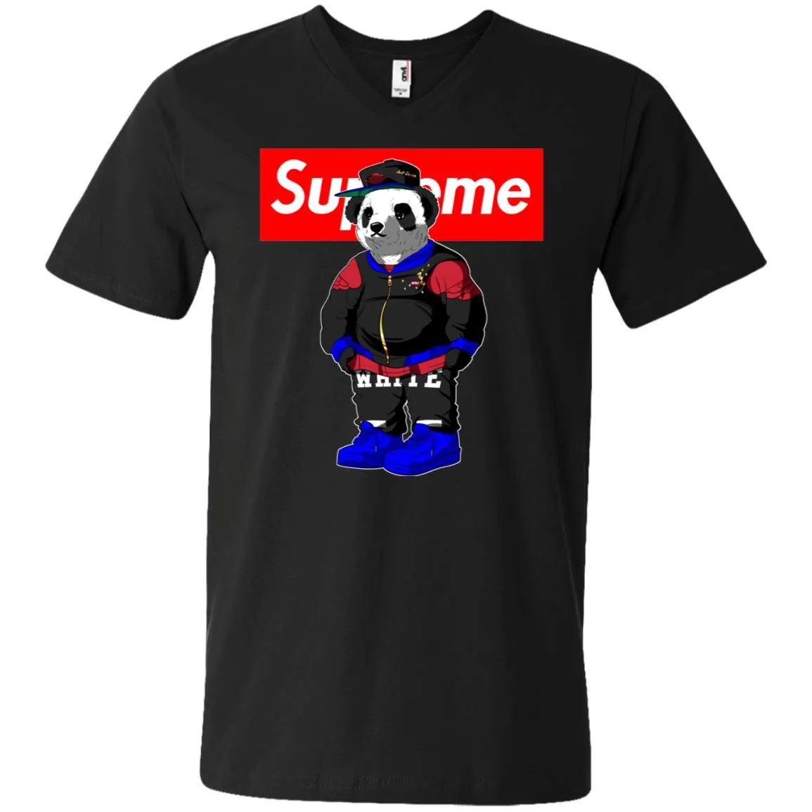 Supreme Bear Trending T-shirt Men V-Neck T-Shirt