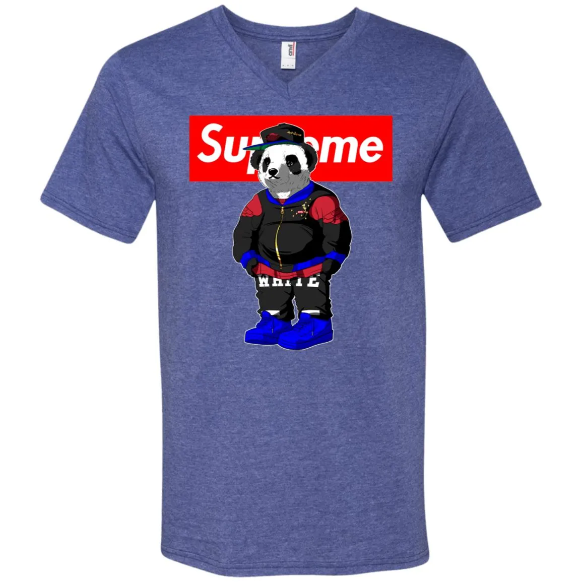 Supreme Bear Trending T-shirt Men V-Neck T-Shirt