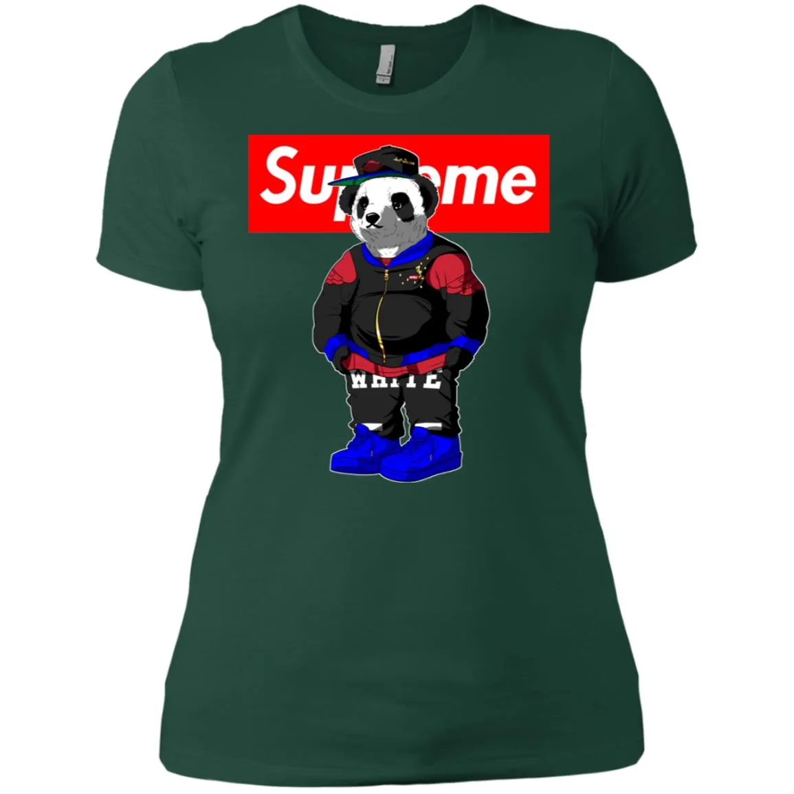 Supreme Bear Trending T-shirt Women Cotton T-Shirt