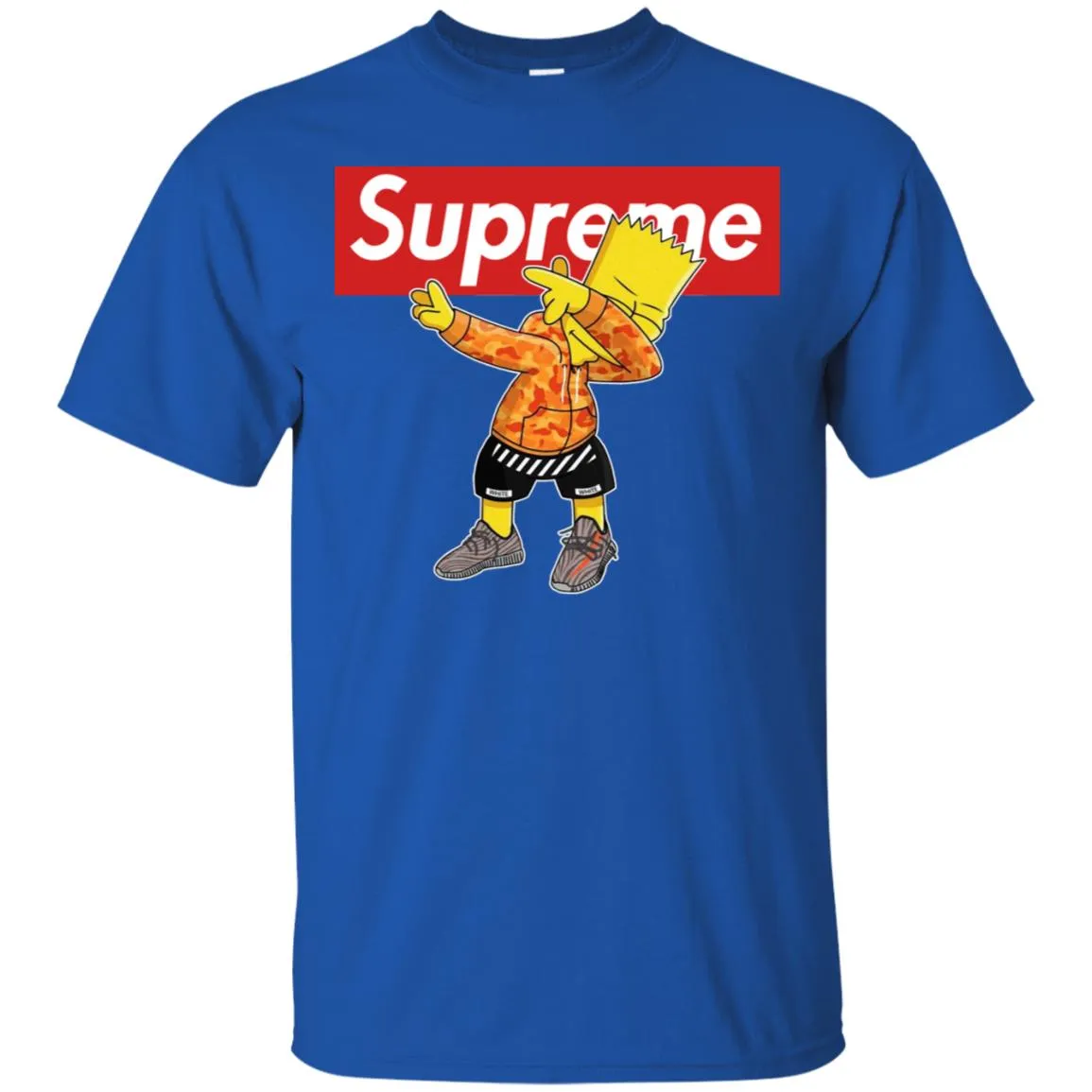 Supreme Dabbing T-shirt Men Cotton T-Shirt