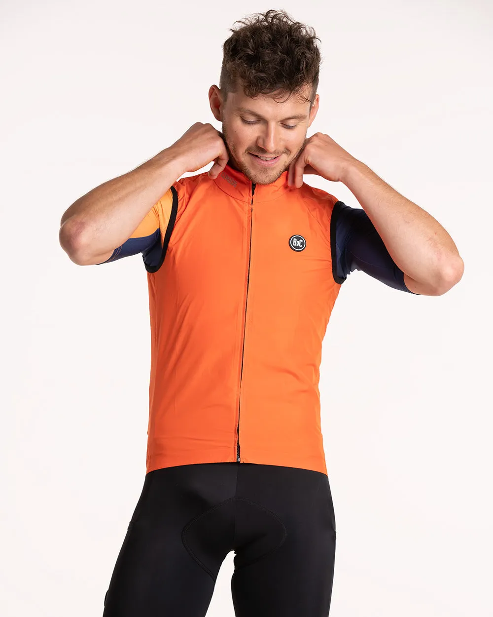 The X-Lite Wind Gilet - Orange