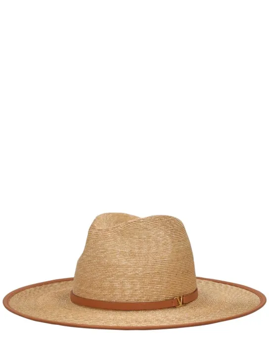 Valentino Garavani   Large V Logo Signature brimmed hat 